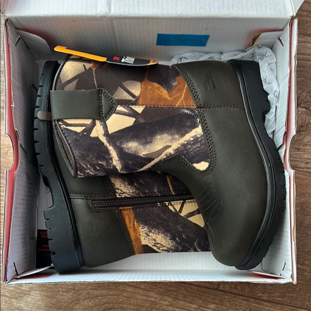 Deer Stags- Camouflage and Olive Green Boots